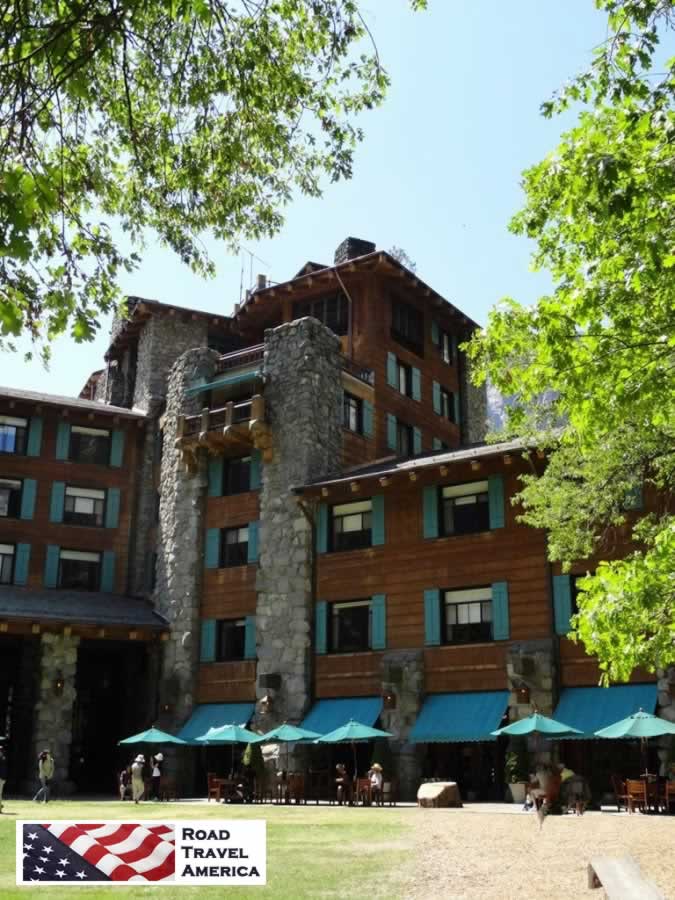 Exterior view of the Ahwahnee Hotel in Yosemite National Park